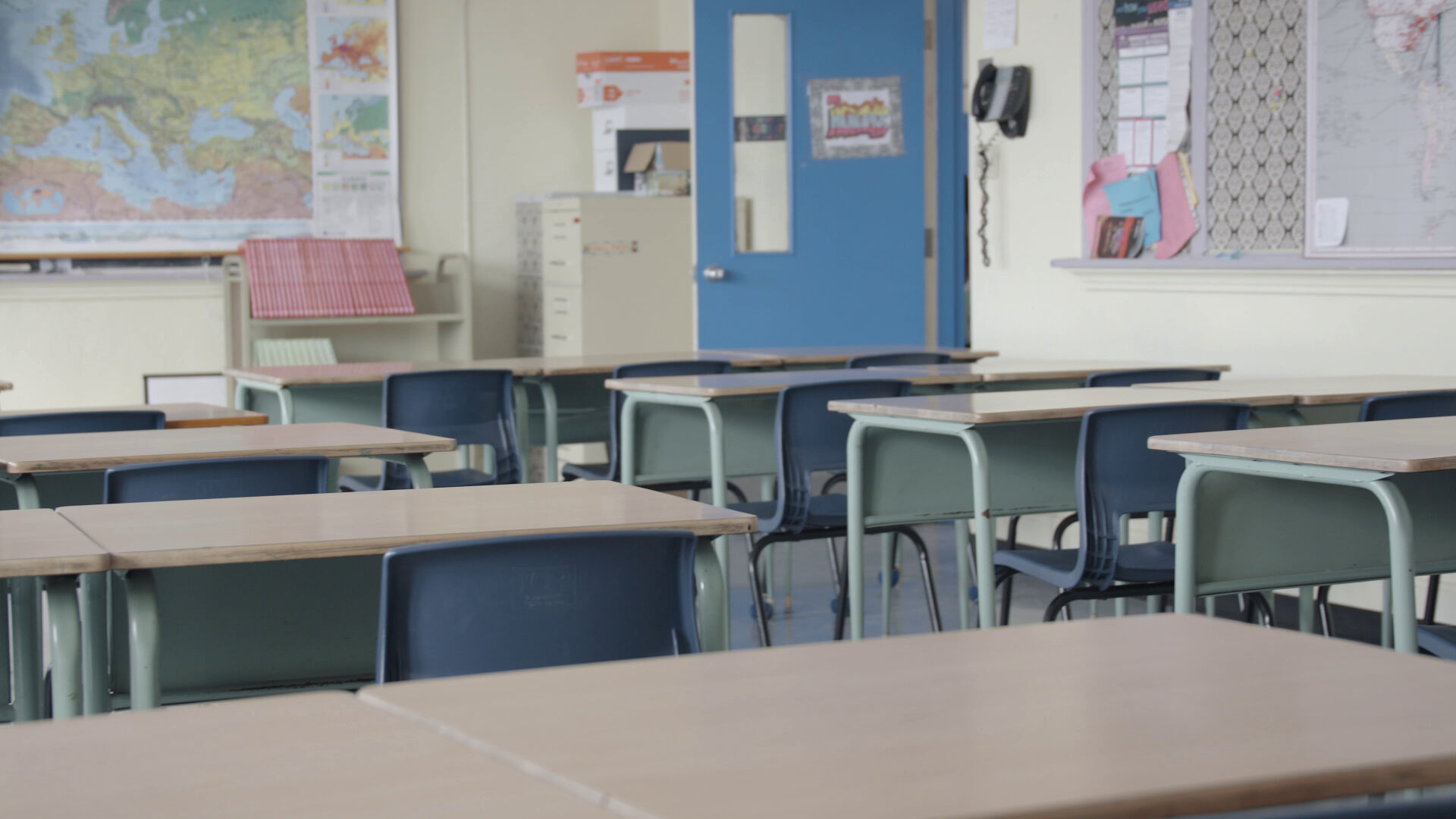 Empty Classroom, school, teacher, students